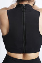 Load image into Gallery viewer, Chics Set with Zipper in Black