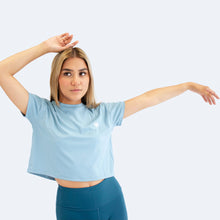Load image into Gallery viewer, Crop Top sky blue -chicsfitwear