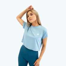 Load image into Gallery viewer, Crop Top sky blue -chicsfitwear