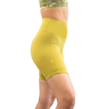 Load image into Gallery viewer, High-Waist Biker shorts Olive Green -chicsfitwear