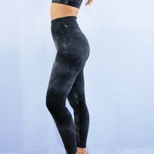 Load image into Gallery viewer, Charcoal Tie Dye Leggings -chics fit wear
